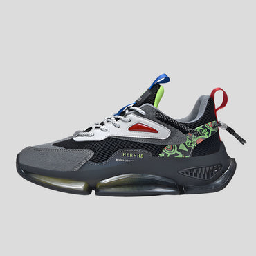 Celonox Gradient-Pod Multi-Panel Sneakers