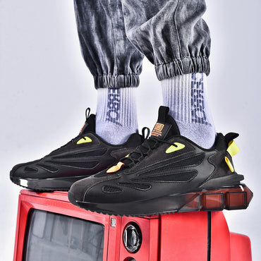 Popcorn Cold Stick Leather Casual Shoes