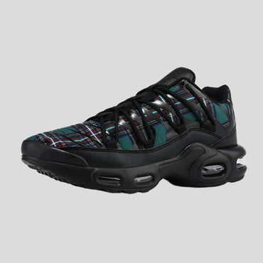Celonox Red Plaid Visible-Air Street Sneakers