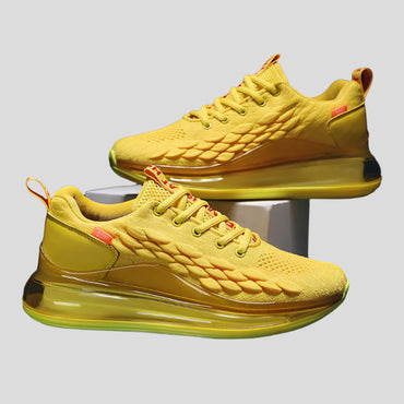 Celonox Neon Green Full-Air Knit Runners