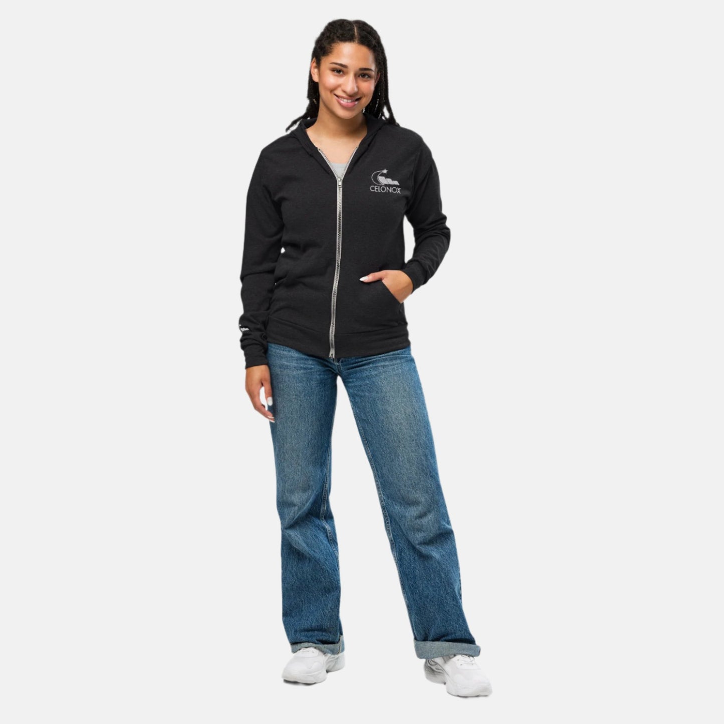 Celonox Zip-Up Hoodie