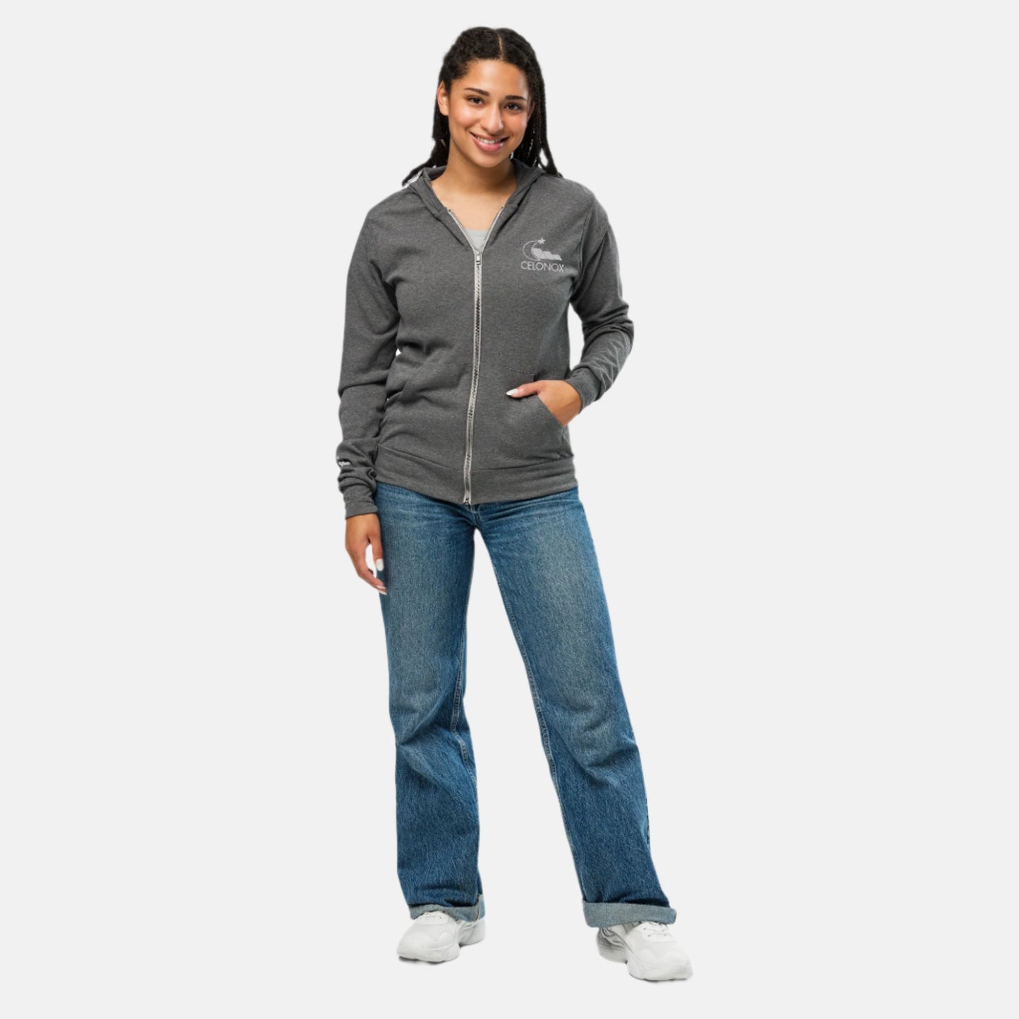 Celonox Zip-Up Hoodie
